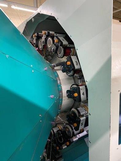 Used Karl Mayer Sample Warper, type GOM-16-Gir-O-Matic