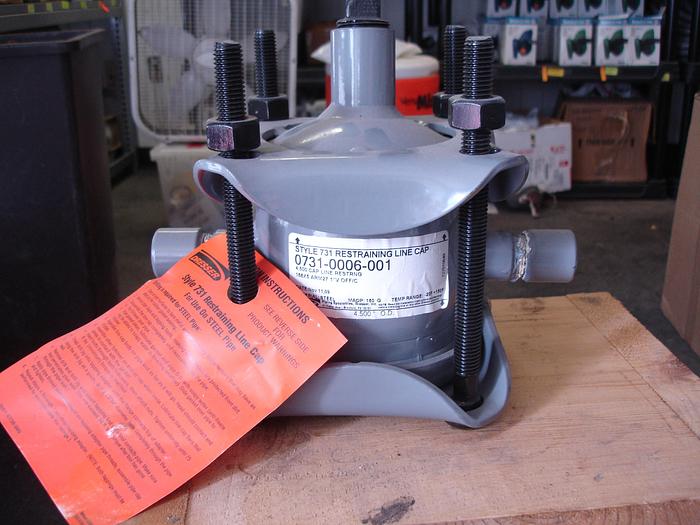 Used Dresser Style 731 Restraining Line Cap 4.500" O.D. 0731-0006-001