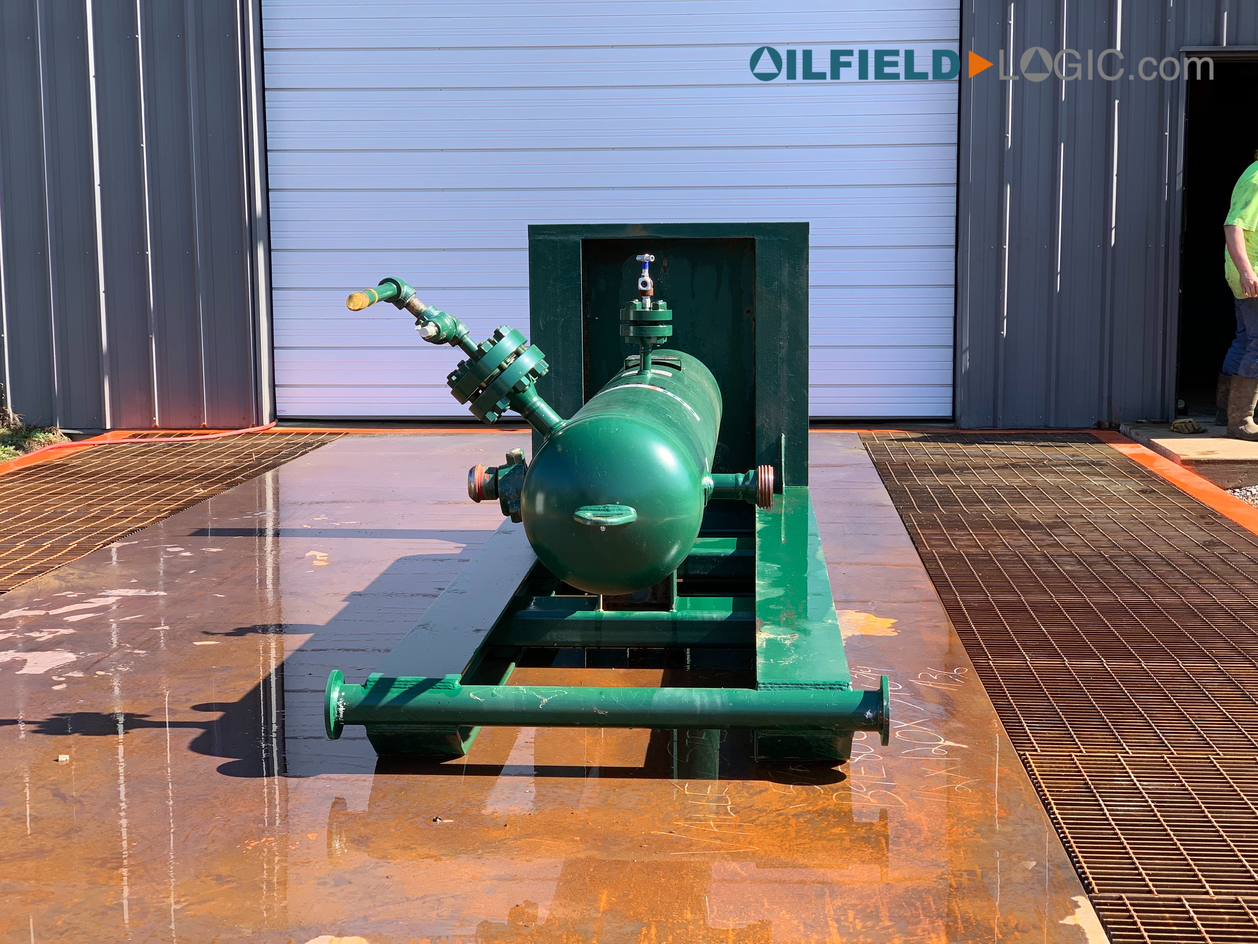 Used Sand Trap, Gravity, 16"x8', 3000#