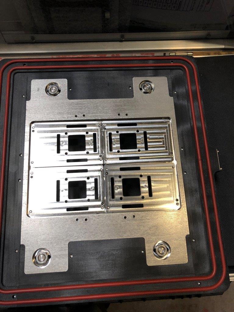 Used Multitest 128 LQFP 14x14x1.4mm Test handler change kit for MT9510 Handler