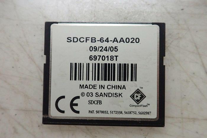 Used Cisco 2800 Series 2811 V01 Router w/ 17-6716-01 64MB Compact Flash Memory Card