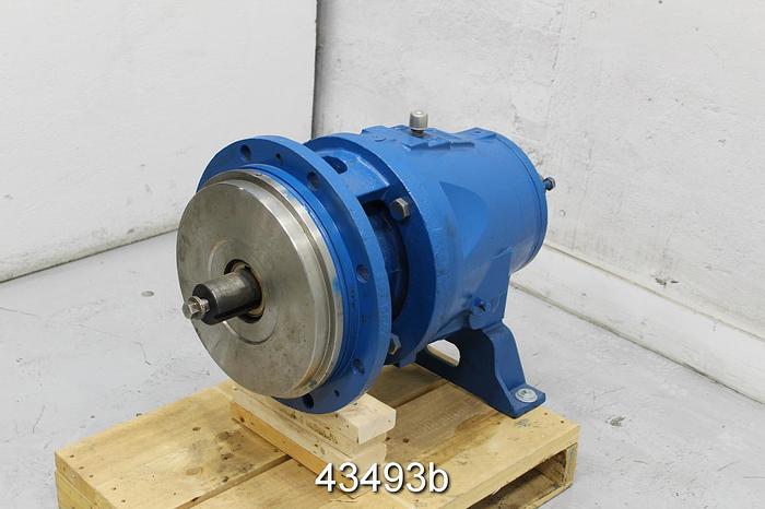 Used Goulds 3175 M Power End, 14" Diameter Stainless Steel Stuffing Box #43493