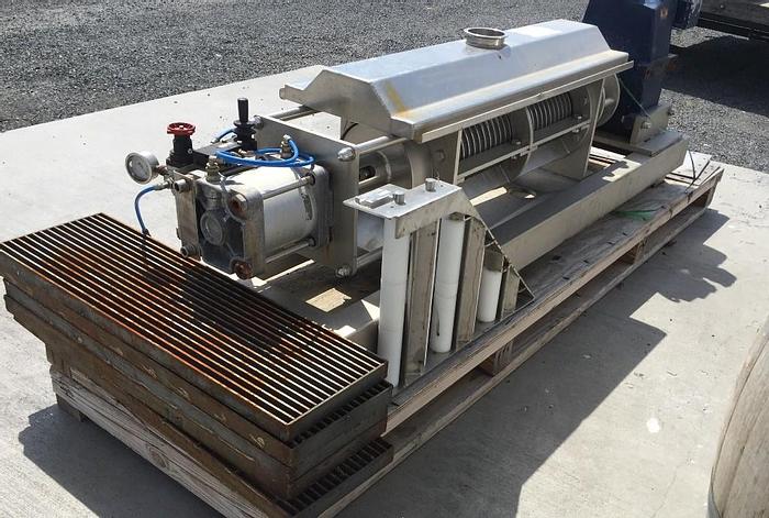 Used Press, Screw, 8" Diameter, S/st, JS Press, Continuous, #S741022