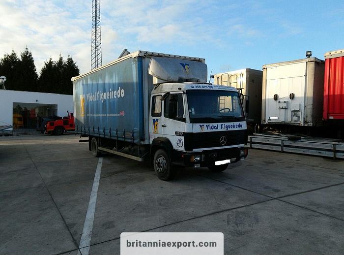 Used 1994 MERCEDES-BENZ 1217 curtainsider