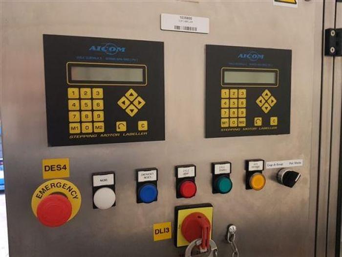 Used 2004 Borgo Rototichet Self Adhesive Rotary Labeller