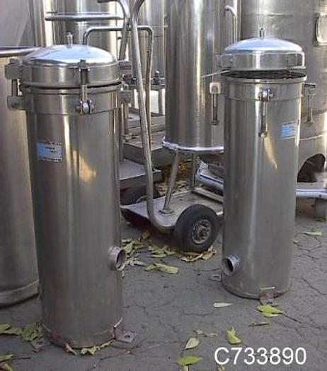 Used Filter, Cartridge, Central Filter, S/st, 6 Cart, #C733890