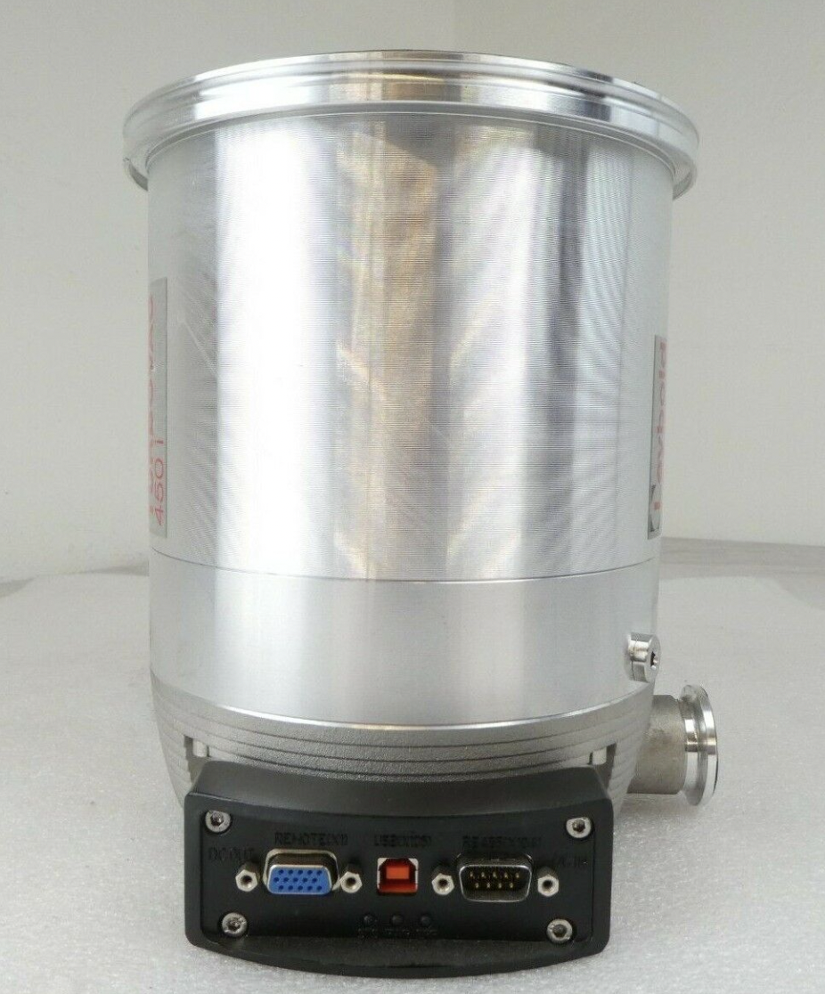 Used Oerlikon Leybold TURBOVAC 450i 830071V1001 Turbomolecular Pump Turbo Working