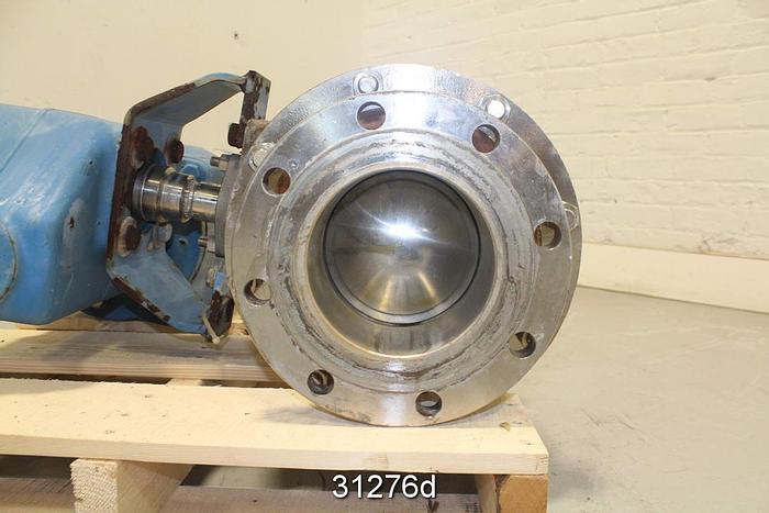 Used Neles Jamesbury MT0600CAGAS6SJKTTBA 6" Control Ball Valve #31276