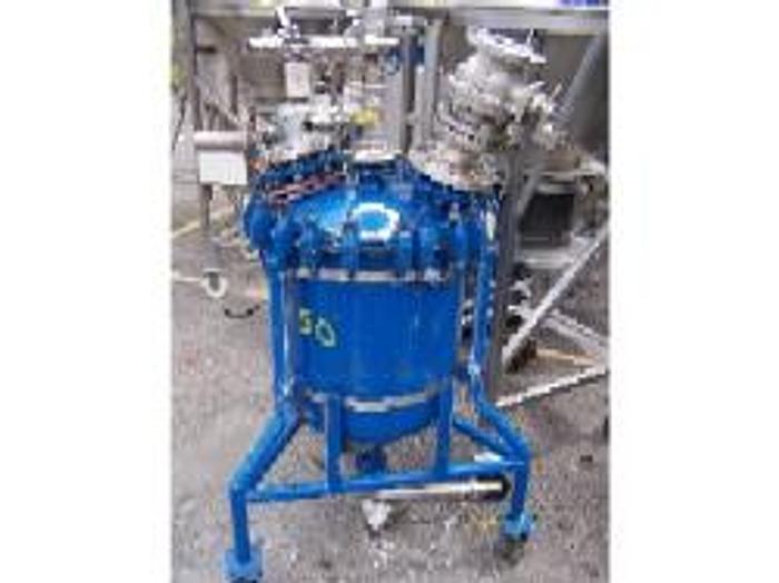 Used Pfaudler approximately 30 gallon portable tank