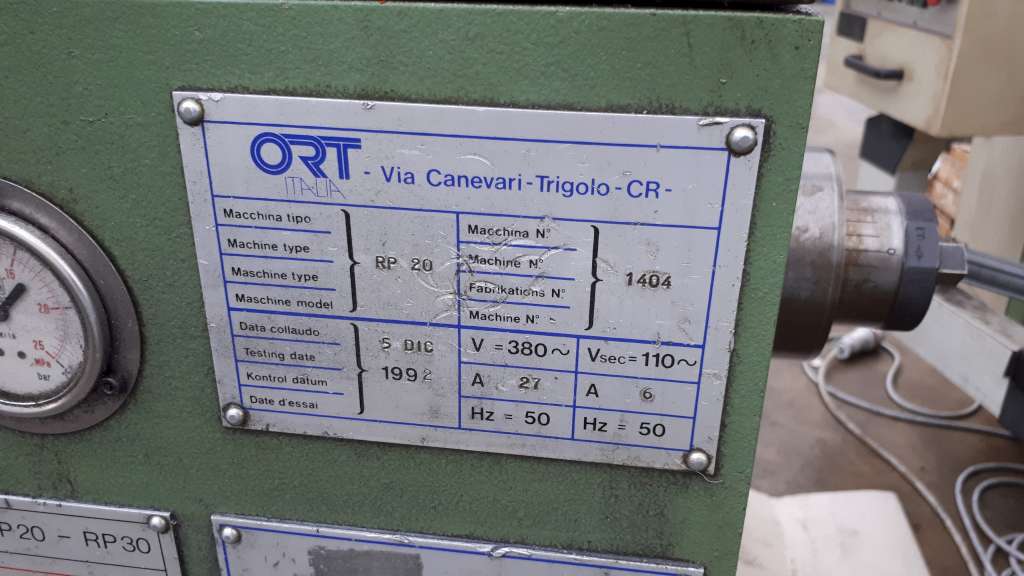 Used ORT RP20U MS PLC