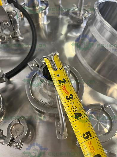 Used Precision Stainless  284 Liter 316 Stainless Steel  Pressure Vessel 15 PSI @ 248F