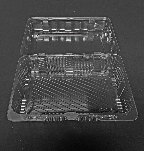 NEW, in-the-box — Commercial Packaging: 3-Pack Whole Clamshell, See-Thru