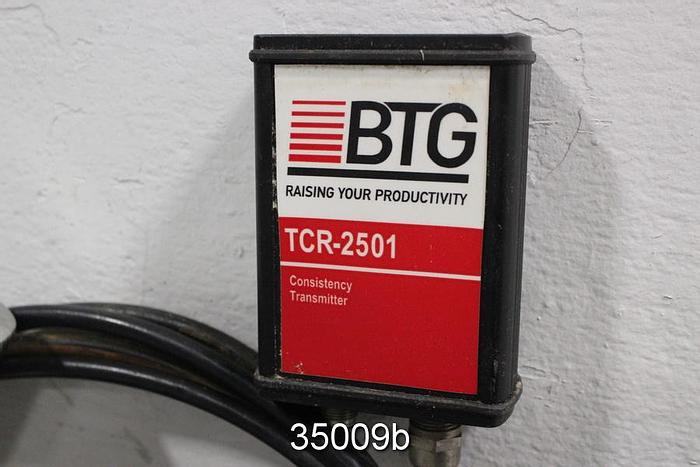 Used BTG TCR-2500 Consistency Transmitter, CPM Communication Platform #35009