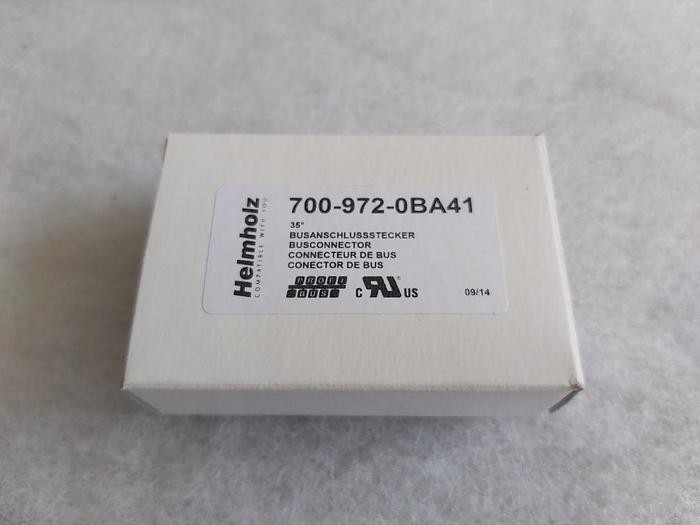 Profibus Anschlusstecker, 35°, 700-972-0BA41, Helmholz,  neu