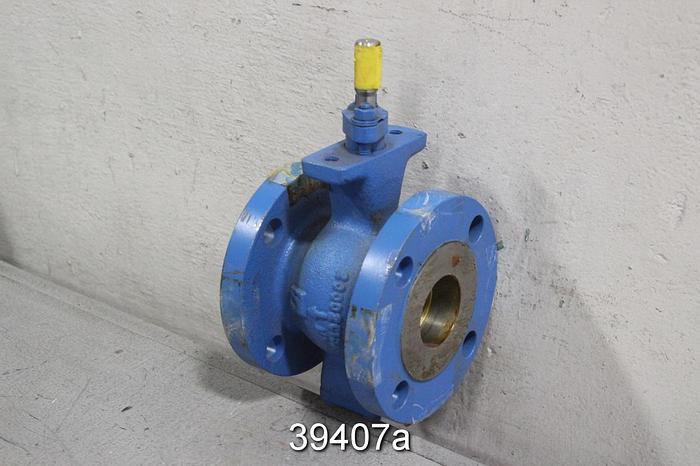 Used Neles Jamesbury 2" Manual Ball Valve, R21CA02DCJA #39407