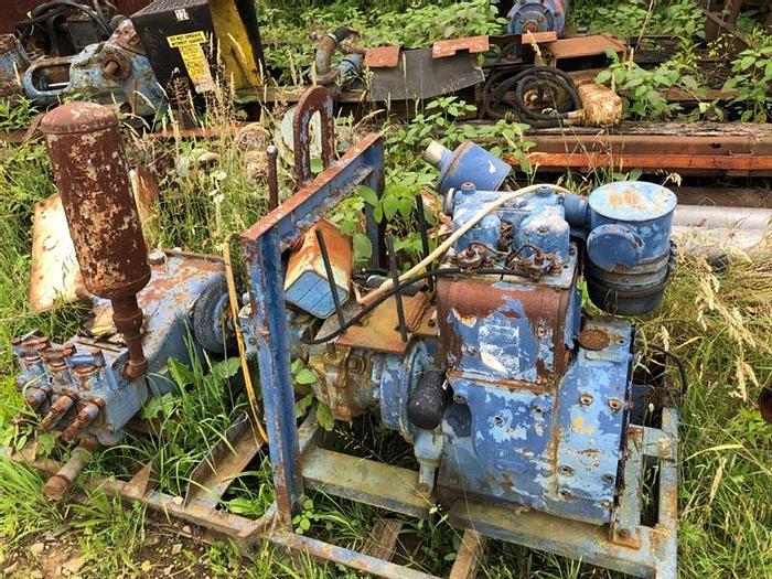 Used Bean Royal Triplex Mud Pump