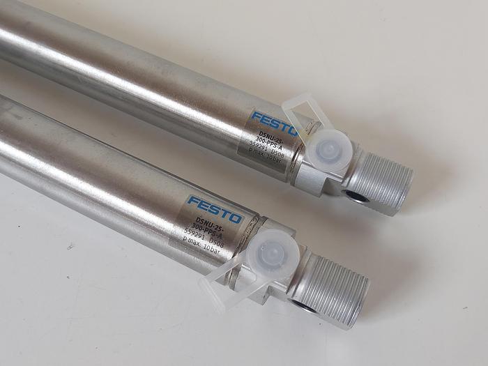 2 Stück Normzylinder, DSNU-25-300-PPS-A, 559291, Festo neu