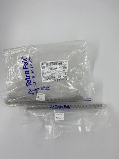 Tetra Pak Spare Parts Shaft Part No.581682-0000, 2 pcs.
