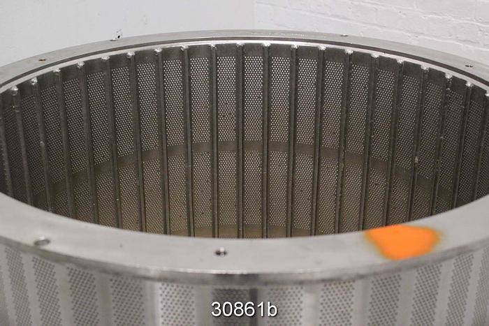 Used Kadant-Black Clawson P30 Pressure Screen Basket #30861
