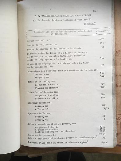 Usato TMP VORONEZ 1000 ton