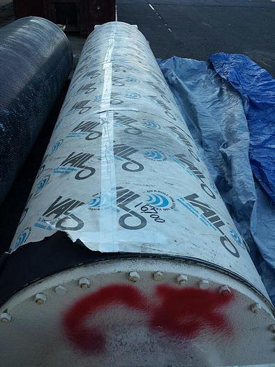Used SUCTION COUCH ROLL 37" (939MM) DIA. x 157" (3987MM) RECONDITIONED BELOIT