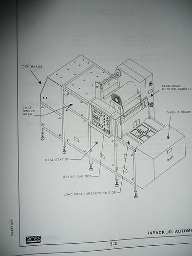 Used Maszyna pakująca w gotowe kubeczki "Ross Inpack" Junior A20