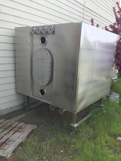 Used Tank, 1,585 Gallon, 316 Stainless Steel, Carnitech, FT/CB,  #C741053