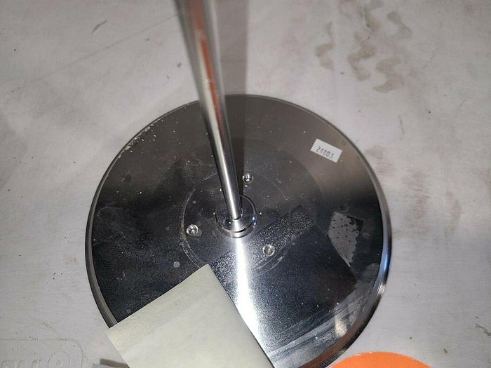 Used Biogen 24803 BPG 200 Adapter Plate 19 1112 81 Stainless Steel