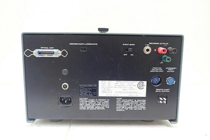Used ISCO UA-5 Absorbance Fluorescence Detector