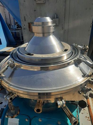 Used Centrifuge, Disc, Auto, Alfa Laval, BRPX-207, 316 S/st, 10 HP #S744533