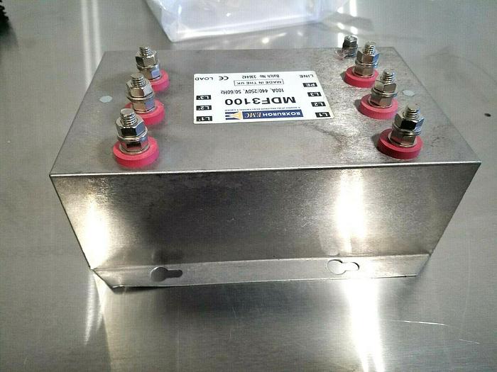 Used Roxburgh EMC MDF3100 Motor Drive Filter 100 AMP 3 Phase NEW!!