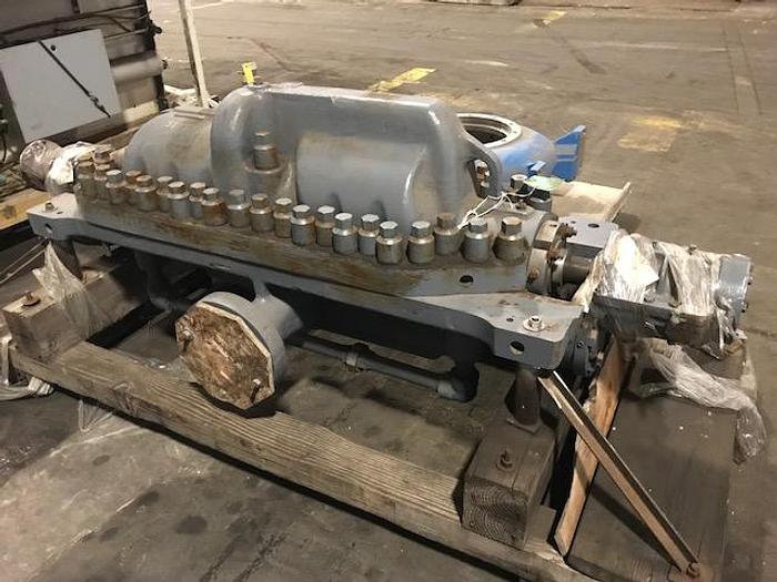 Used INGERSOL RAND 4X11-8DA BOILER FEEDWATER PUMP REBUILT 2012