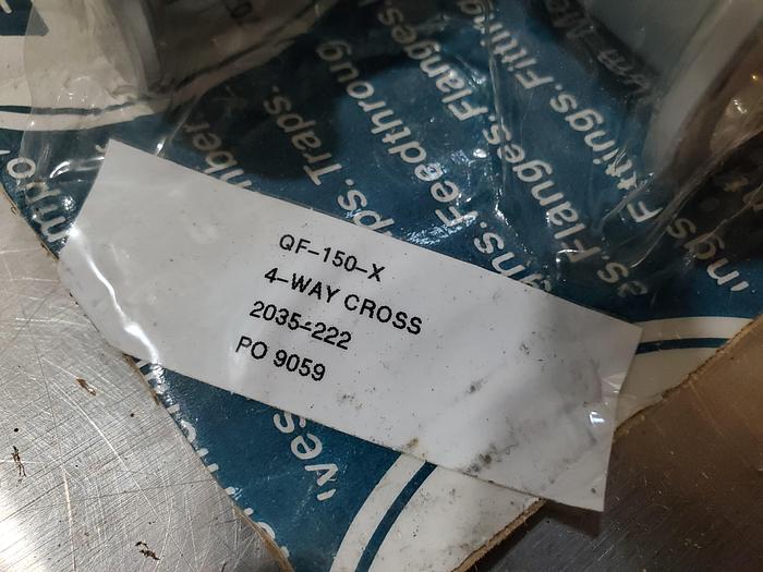 4-Way Cross QF-150-X Vacuum 1 1/2" (BRE4)