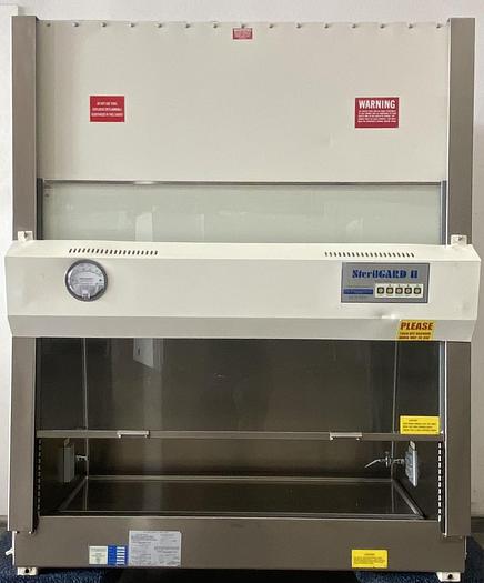 Used Baker SG-400 4ft A2 Biosafety Cabinet, UV Lighting w/Stand FULLY TESTED