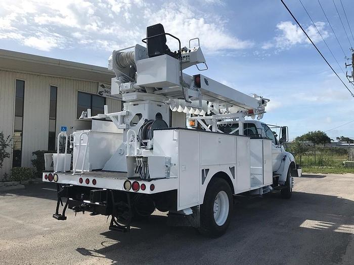 Used Terex Commander 4047 Digger Derrick on 2011 Ford F750 Utility Truck - 96711