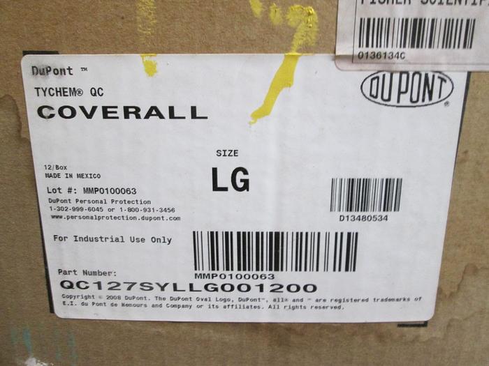 Dupont Tychem Personal Protection Coveralls (PPE)