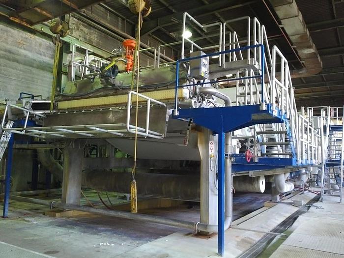 Used Pulp Dryer - Ahlström, Valmet - 3720 mm