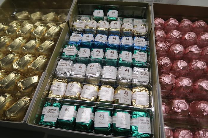 Used Chocolate Foil Wrapper