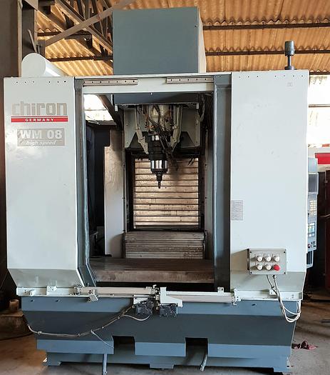 Used CHIRON WM08 HIGH SPEED VERTICAL MACHINING CENTERS