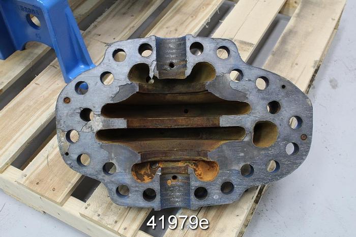 Used Goulds 3316 2x3x11 Two-Stage Split Case Pump, 2 4-Vane 9.5" Impellers #41979