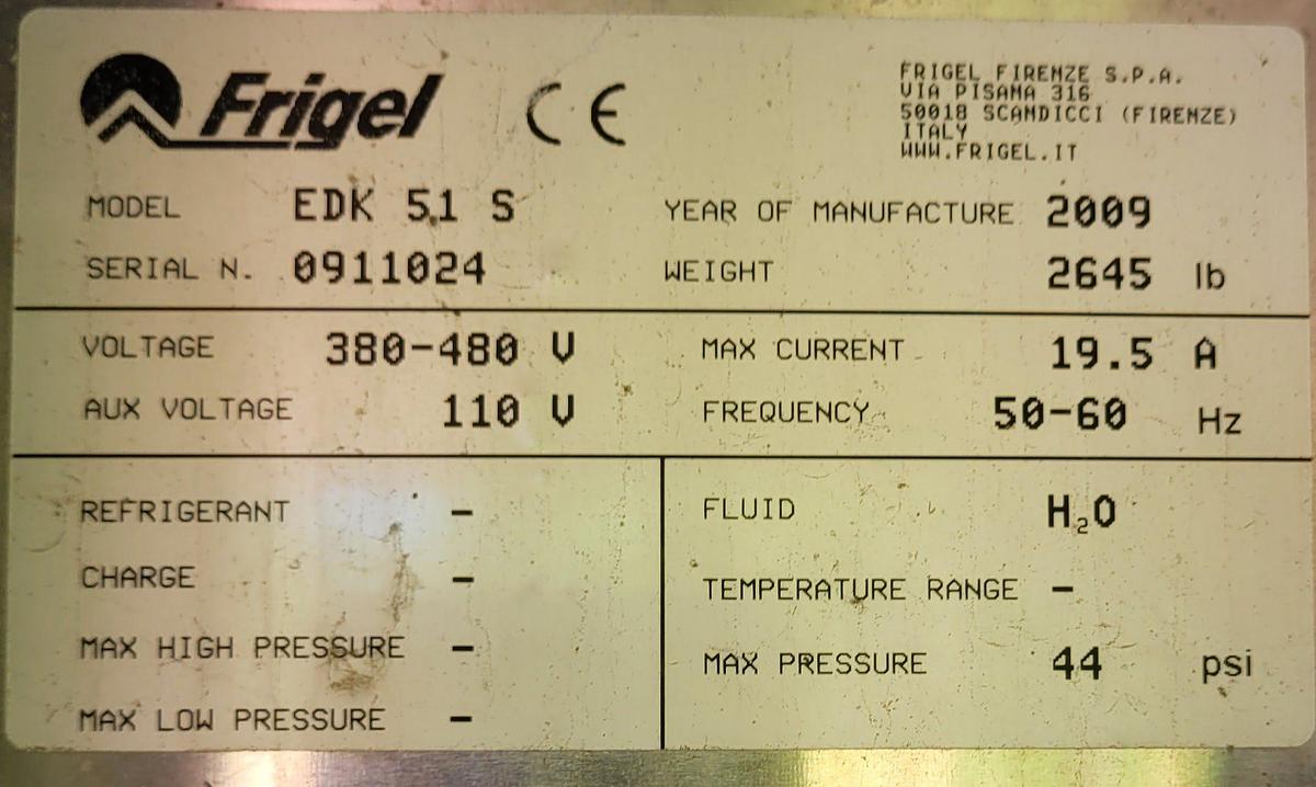 Used FRIGEL – 100 Ton Dry Fluid Coolers