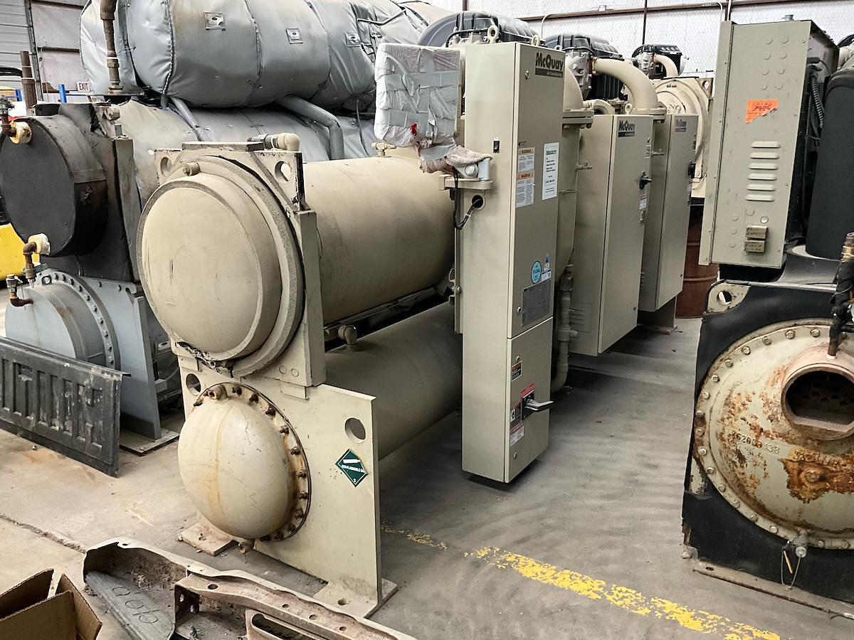 Used MCQUAY – 150 Ton Water Cooled Chiller