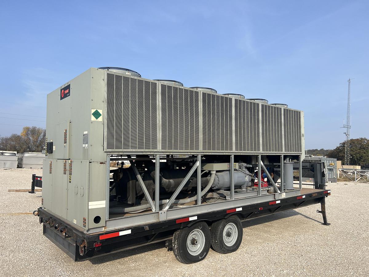 Used Trane – 185 Ton Air Cooled Chiller with Pump