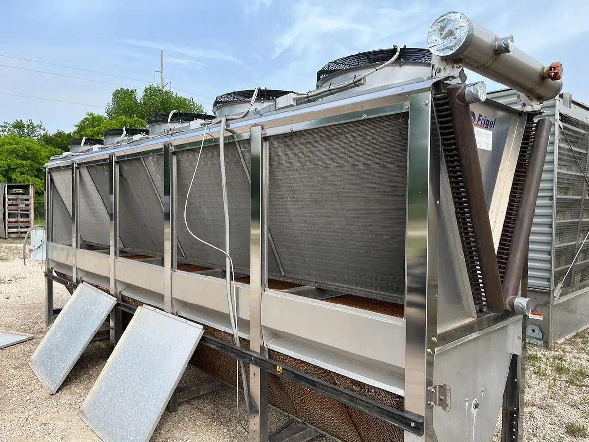Used FRIGEL – 100 Ton Dry Fluid Coolers