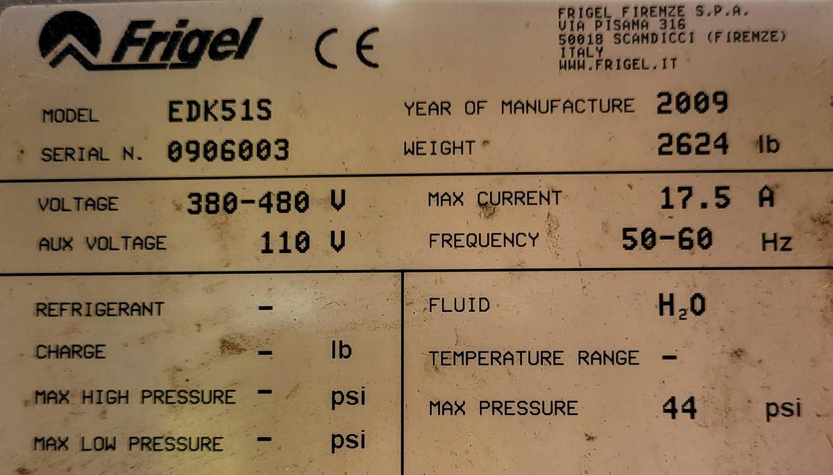 Used FRIGEL – 100 Ton Dry Fluid Coolers