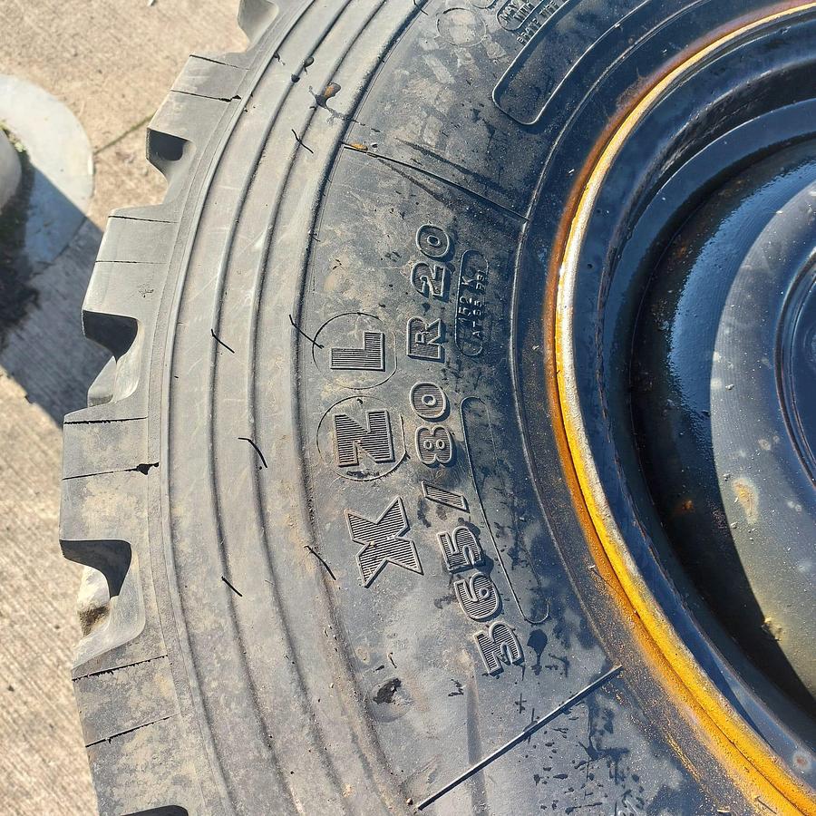 Used Michellin 365/80 R20 Wheels and Tyres