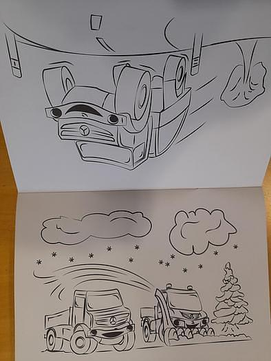 Childrens colouring book