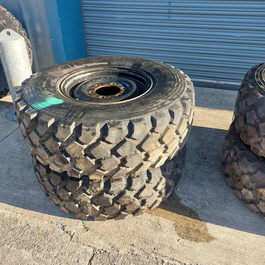 Used Michellin 365/80 R20 Wheels and Tyres