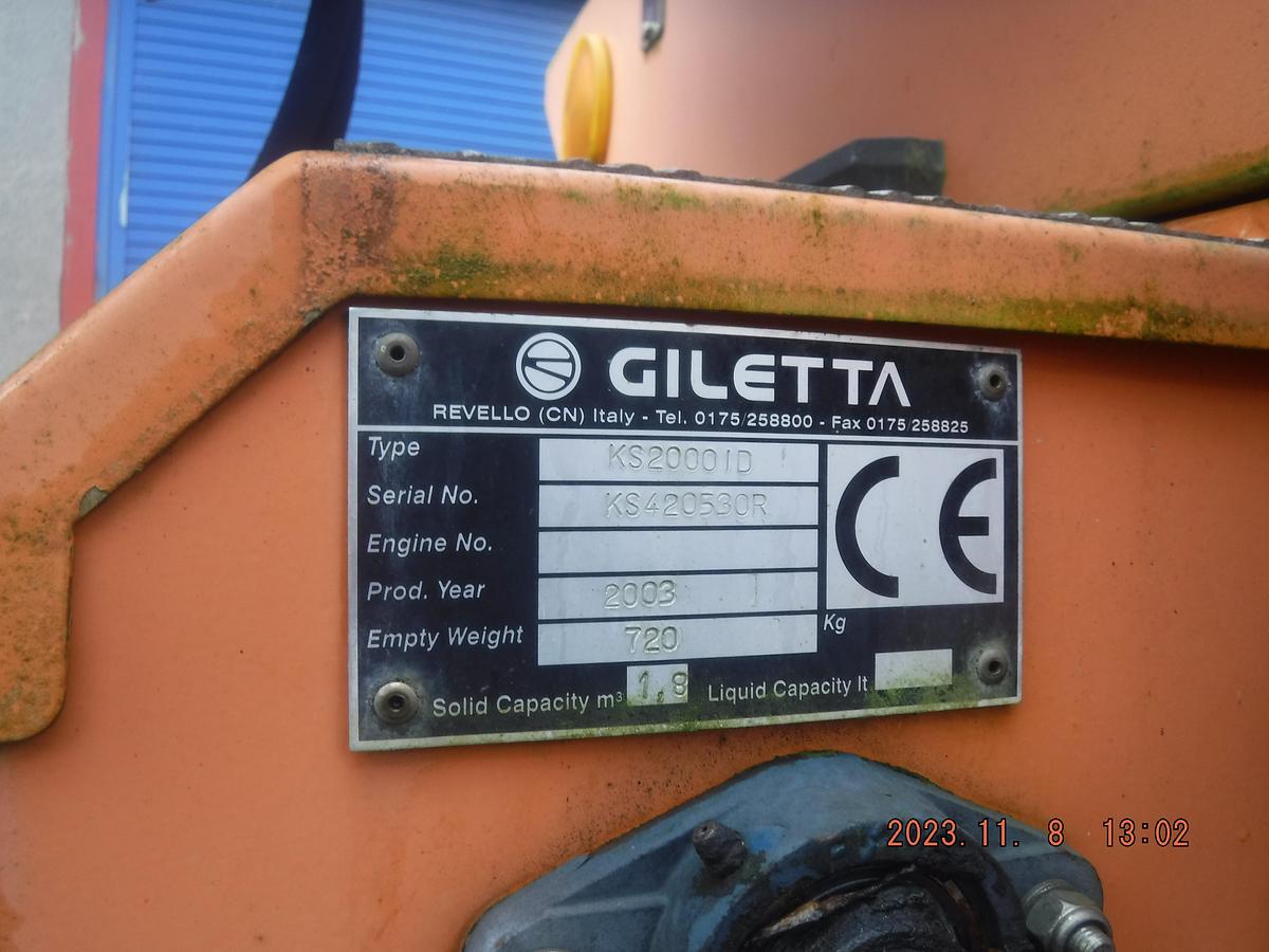 Used Salt Spreader / Gritter 