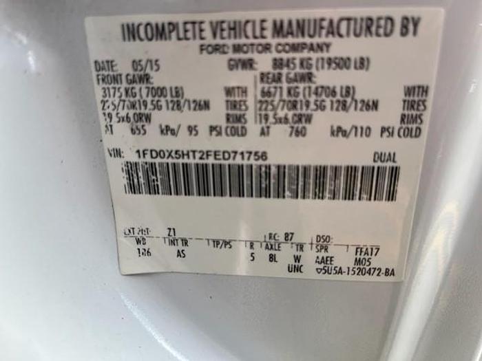 Used Altec AT40-G Bucket Boom on 2015 Ford F550 4x4 Extended Cab Utility Bucket Truck